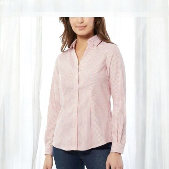 Jones New York Collection Platinum Non Iron Blouse, size 16, great Condition - Picture 3 of 6